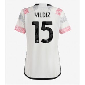 Juventus Kenan Yildiz #15 Bortatröja Dam 2023-24 Kortärmad